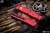 Microtech UTX-70 OTF Automatic Knife Red 2.4" Black Drop-Point 148-1RD