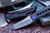 WingManEDC Santiago "Yurei" Stealth Model 1 DLC Stonewash Titanium Kickstop Flipper 3.1" Hand Rubbed Satin