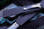 Heretic Knives Manticore X 3.75" Tanto Stonewash Serrated T/E H031-2B