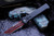 Paragon PARA-X Blood Line OTF Automatic Knife Black (3.6" Red Serrated)