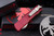 Microtech Combat Troodon OTF Automatic Knife Merlot Red 3.8" Stonewash Dagger Serrated 142-12MR
