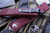 Microtech Combat Troodon Merlot Red, OTF Automatic S/E 3.8" Satin Tanto Serrated 144-5MR