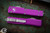 Microtech UTX-70 OTF Automatic Knife Violet 2.4" Dagger Stonewash 147-10VI