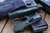 Heretic Knives Manticore E Green OTF Automatic Knife 3.2" Dagger DLC