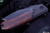 Heretic Knives "Wraith" Breakthrough Orange/Carbon Fiber Bolster DLC Stonewash