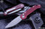 Microtech LUDT Automatic Knife Merlot Red 3.4" Apocalyptic 135-10APMR