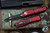 Microtech UTX-85 Merlot Red OTF Automatic 3" Dagger Black 232-1MR 