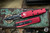 Microtech UTX-85 OTF Automatic Knife Merlot Red 3" Dagger Black Serrated 232-2MR