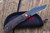 Enrique Pena Custom Lanny's Clip Front Flipper Vinto Rag Micarta 3" Damascus