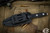 Microtech Socom Alpha Fixed Blade Knife Black G10 5" Drop Point Stonewash Serrated 113-11