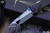 Marfione Custom Socom Elite Carbon Fiber, Blue Accents, 4" Tanto 97' Grind Mirror Polish