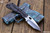 MSC Strider SnG Fatty Black Aluminum/Flame Ti 3.5" Tanto Stonewash