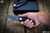 Alliance Designs/Matt Christensen "Bangarang" Black Micarta Knife 3.25" Darkwash