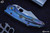 Borka Blades Stitch Blurple Anodized Barked 3.5" Satin Compound M390