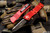 Microtech Combat Troodon OTF Automatic Knife Red 3.8" Tanto Black 144-1RD