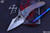 Borka Blades Stitch Blue/Bronze Anodized Barked 3.5" Satin M390 Borka Pattern