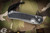 Left Handed-Chris Reeve Knives Small Sebenza 31 Folding Knife Titanium, Black Micarta Inlay 3" Magnacut Drop Point Stonewash S31-1201LH