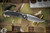 Left Handed-Chris Reeve Knives Small Sebenza 31 Folding Knife Titanium, Black Micarta Inlay 3" Magnacut Drop Point Stonewash S31-1201LH