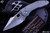 Borka Blades "Stitch" Grey Titanium Blue Accents Satin M390 CCKS2020