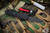 Heretic Knives Custom Manticore E "Predator" Cobalt Bead 3.2" Tanto DLC