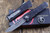 Microtech Combat Troodon Distressed Black OTF Automatic Knife 3.8" Tanto Stonewash 144-10DBK