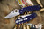 Spyderco Paramilitary 2 Folding Knife Dark Blue G10 3.4" CPM-S110V Satin C81GPDBL2