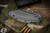 Bastinelli Knives "Trigger" Titanium Framelock Folding Knife 3.75" Dark Stonewash