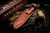 Benchmade Hunt Saddle Mountain Skinner Fixed Blade Wood Knife w/ Hook 4.2" Stonewash 15004