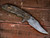 Rick Hinderer Knives XM-18 3.5? Bowie-Battle Field Pickup-OD Green G10 RHK-27