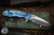 Rick Hinderer Knives XM-18 3.5? Spanto-Stonewash-Blue G10 RHK-77