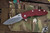 Rick Hinderer Knives XM-18 3.5" Slicer Knife Red G10, Stonewash