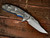 Rick Hinderer Knives XM-18 3.5? Bowie-Stonewash-Blue G10 RHK-89
