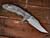 Rick Hinderer Knives XM-18 Black G10 3.5" Bowie-Stonewash