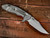 Rick Hinderer Knives XM-18 3.5? Bowie-Working Finish-Red G10 RHK-113