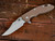 Rick Hinderer Knives XM-18 3.5? Bowie-Working Finish-FDE G10 RHK-120