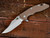 Rick Hinderer Knives XM-18 3.5? Bowie-Stonewash Bronze-FDE G10 RHK-123