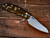 Rick Hinderer Knives XM-18 3.5? Skinny Sheepsfoot-Stonewash Bronze-Black G10 RHK-141