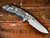 Rick Hinderer Knives XM-18 3.5? Spearpoint-Stonewash-Blue G10 RHK-153