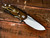 Rick Hinderer Knives Halftrack-Slicer-Stonewash Bronze-OD Green G10 RHK-256