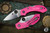 Spyderco Dragonfly 2 Pink Heals Lightweight Knife Pink FRN 2.3" S30V Satin C28FPPNS30V2
