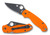Spyderco Para™ 3 G-10 Orange CTS XHP Black Blade Exclusive C223GORBK