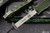 Heretic Knives Hydra Battleworn Green OTF 3.6" Tanto Battleworn Black