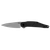 Kershaw Lightyear Assisted Flipper Knife Black GFN 3.1" 4Cr14 Spear Point Bead Blast 1395
