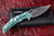 Massdrop X GAVKO Thresher Aqua Titanium Frame Lock Knife 3.5" Satin (Preowned)