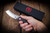 Red Horse Knife Works Hell Razor P Carbon Fiber 3.6" Stonewash Blade