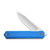 CIVIVI Exarch Front Flipper Knfie Blue G10 Handle (3.22'' Satin D2) C2003B