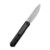 CIVIVI Exarch Front Flipper Knfie Twill Carbon Fiber Overlay On Black G10 Handle (3.22'' Damascus) C2003DS-1