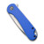 CIVIVI Elementum Flipper Knife Blue G10 Handle (2.96'' Satin D2) C907F