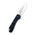 CIVIVI Elementum Flipper Knife Black Ebony Wood Handle (2.96'' Satin D2) C907D