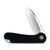 CIVIVI Elementum Flipper Knife Black Ebony Wood Handle (2.96'' Satin D2) C907D